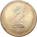 10 долларов 1976, XXI летние Олимпийские Игры, Монреаль 1976 - Олимпийский стадион [Канада]