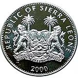 1 доллар 2000, Гуаньинь [Сьерра-Леоне]