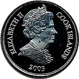 1 доллар 2003, Один год евро - 10 евро [Острова Кука]