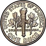 10 центов 2003, S, знак монетного двора "S" - Сан-Франциско [США]