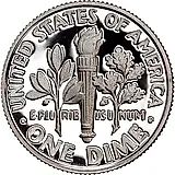 10 центов 2016, S, знак монетного двора "S" - Сан-Франциско [США]