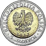 5 злотых 2017, часовня [Польша]