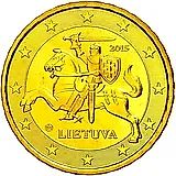 10 евроцентов 2015-2019 [Литва]