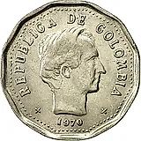 50 сентаво 1970 [Колумбия]