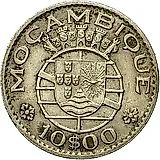 10 эскудо 1970 [Мозамбик]