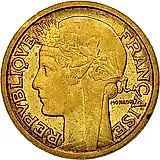 2 франка 1941, алюминиевая бронза [Франция]