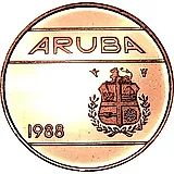 25 центов 1988 [Аруба]