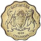 1 пула 1981 [Ботсвана]