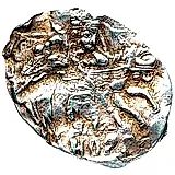 копейка Федора Ивановича 1598, в/НОРS [Новгород]