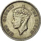 1/2 рупии 1950 [Маврикий]