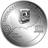 1000 песо 2016, Всемирное наследие ЮНЕСКО - Фрай Бентос [Уругвай]