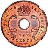 10 центов 1949 [Восточная Африка]