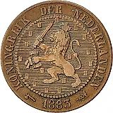 2 1/2 цента 1883 [Нидерланды]