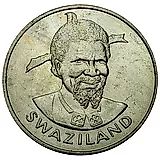 1 лилангени 1975, FAO (ФАО) - Международный женский год [Свазиленд]