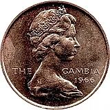 4 шиллинга 1966 [Гамбия]