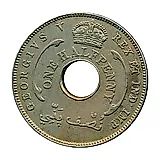 1/2 пенни 1935 [Британская Западная Африка]