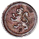 ¼ реала 1810-1823 [Перу]