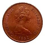1 цент 1982 [Каймановы острова]