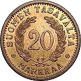 20 марок 1937, S [Финляндия]