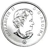 25 центов 2008, Птицы Канады - Красный кардинал [Канада]