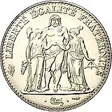 5 франков 1996, 200 лет французскому десятичному франку [Франция]