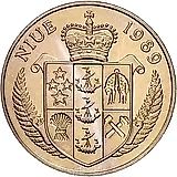 5 долларов 1989, теннис [Ниуэ]