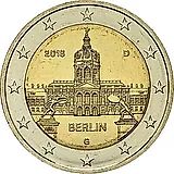 2 евро 2018, G, Берлин [Германия]