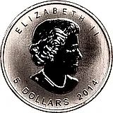 5 долларов 2014-2015, Пять благословений [Канада]