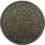 200 Reis 1901, Liberty [Brazil]
