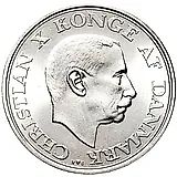 2 кроны 1937, 25 лет правления [Дания]