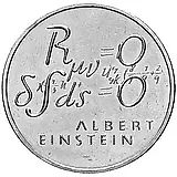 5 франков 1979, 100 лет со дня рождения Альберта Эйнштейна - Формула [Швейцария]