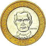 5 песо 2007 [Доминикана / Доминика]