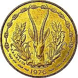 5 франков 1976 [Западная Африка (BCEAO)]