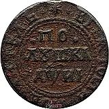 полушка 1718, старый тип, малый кружок