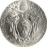 1 лира 1941 [Ватикан]