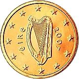 1 евроцент 2002-2019 [Ирландия]