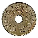 1 пенни 1926 [Британская Западная Африка]