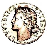 1 лира 1949 [Италия]