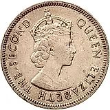 1/2 рупии 1975 [Маврикий]