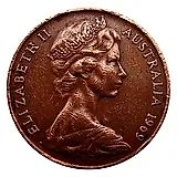 2 цента 1969 [Австралия]