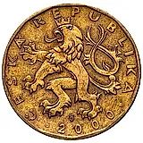 20 крон 2000, Смена тысячелетия - 2000 год [Чехия]