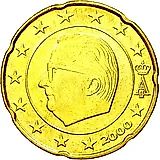 20 евроцентов 1999-2006 [Бельгия]