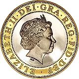 2 фунта 2002, XVII Игры Содружества, Англия [Великобритания]