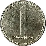 1 кванза 1977, надпись 1975 [Ангола]