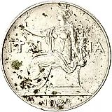 1 лира 1924 [Италия]