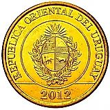 2 песо 2012 [Уругвай]