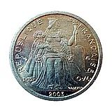 1 франк 2003 [Французская Полинезия]