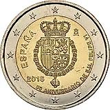 2 евро 2018, Филипп VI [Испания]