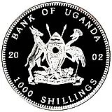 1000 Shillings 2002, Seal [Uganda]