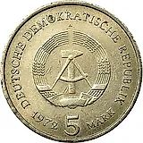 5 марок 1972, Мейсен [Германия / ГДР]